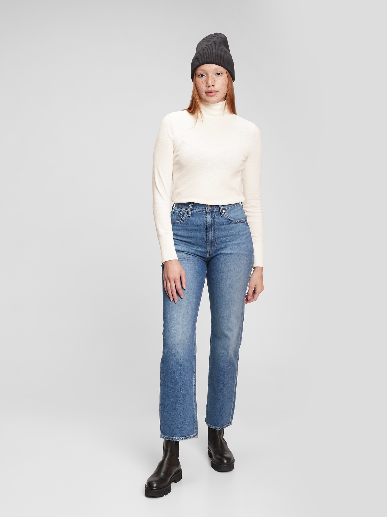 gap ribbed turtleneck