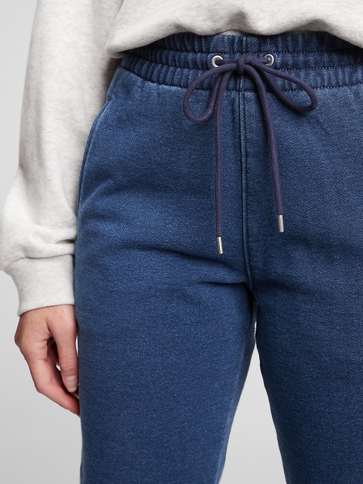 Image number 3 showing, Brushed Denim Joggers