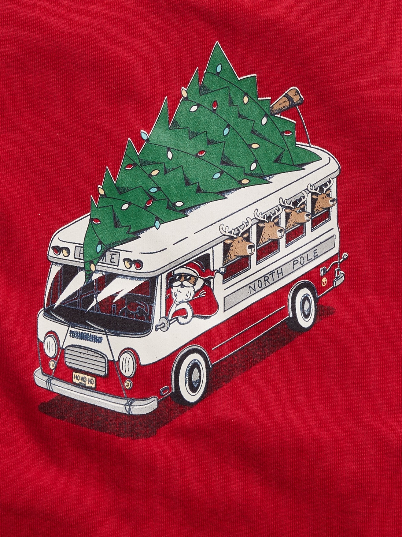 Christmas Transport | Kid's/Youth Long Sleeve Pajama Set