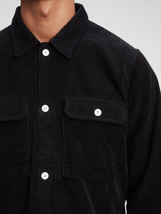 Image number 4 showing, Corduroy Shirt Jacket