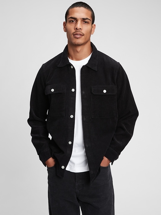 Image number 3 showing, Corduroy Shirt Jacket