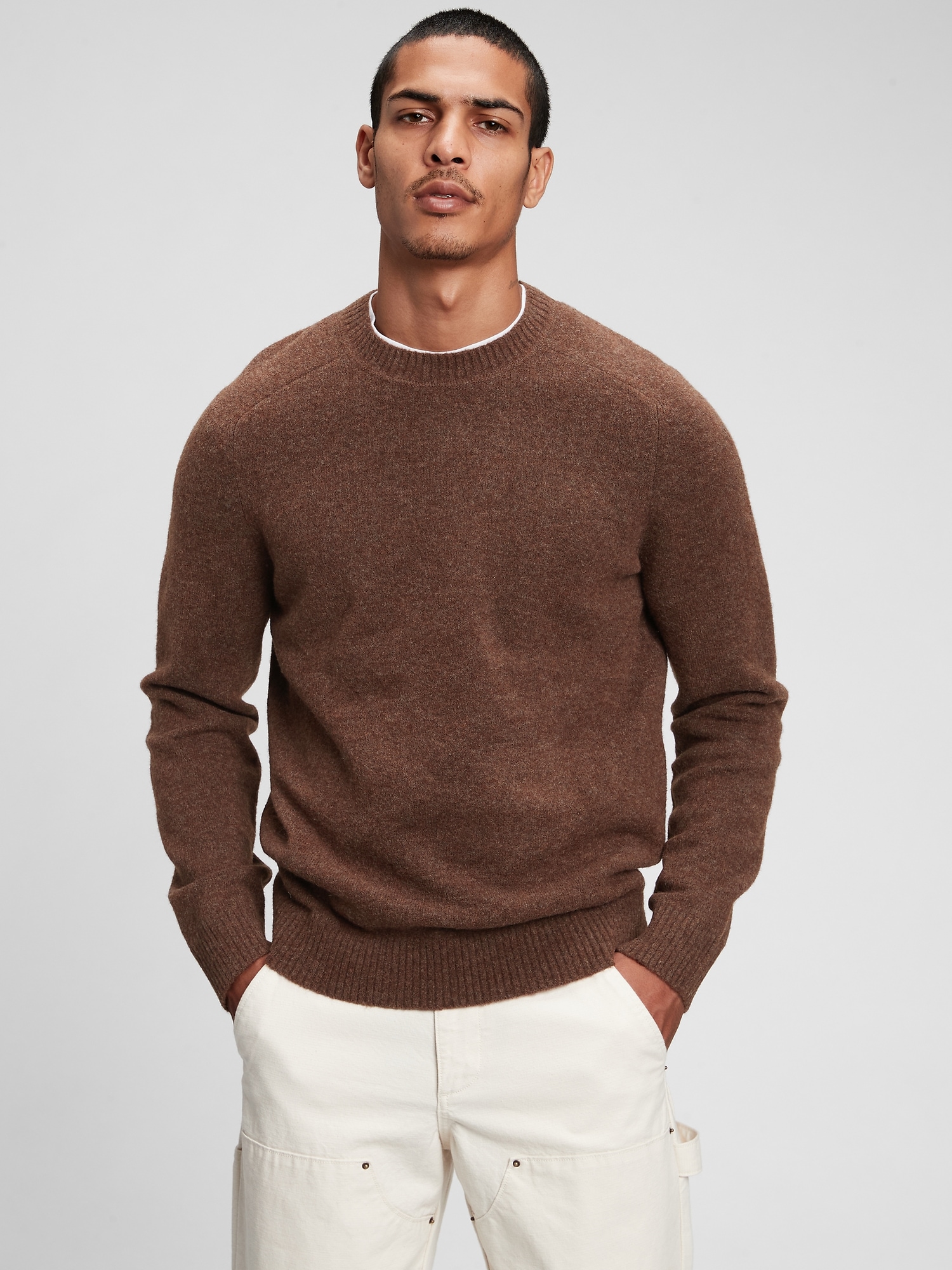 gap men's crew neck sweater