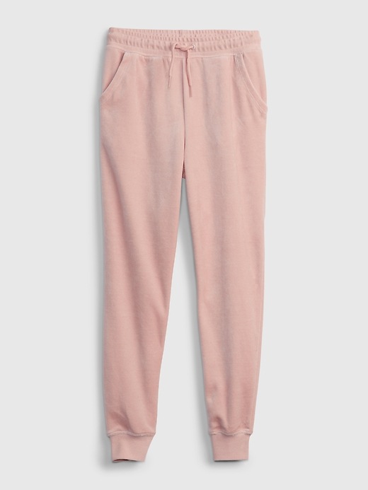 Image number 1 showing, Kids Velour Pull-On Joggers