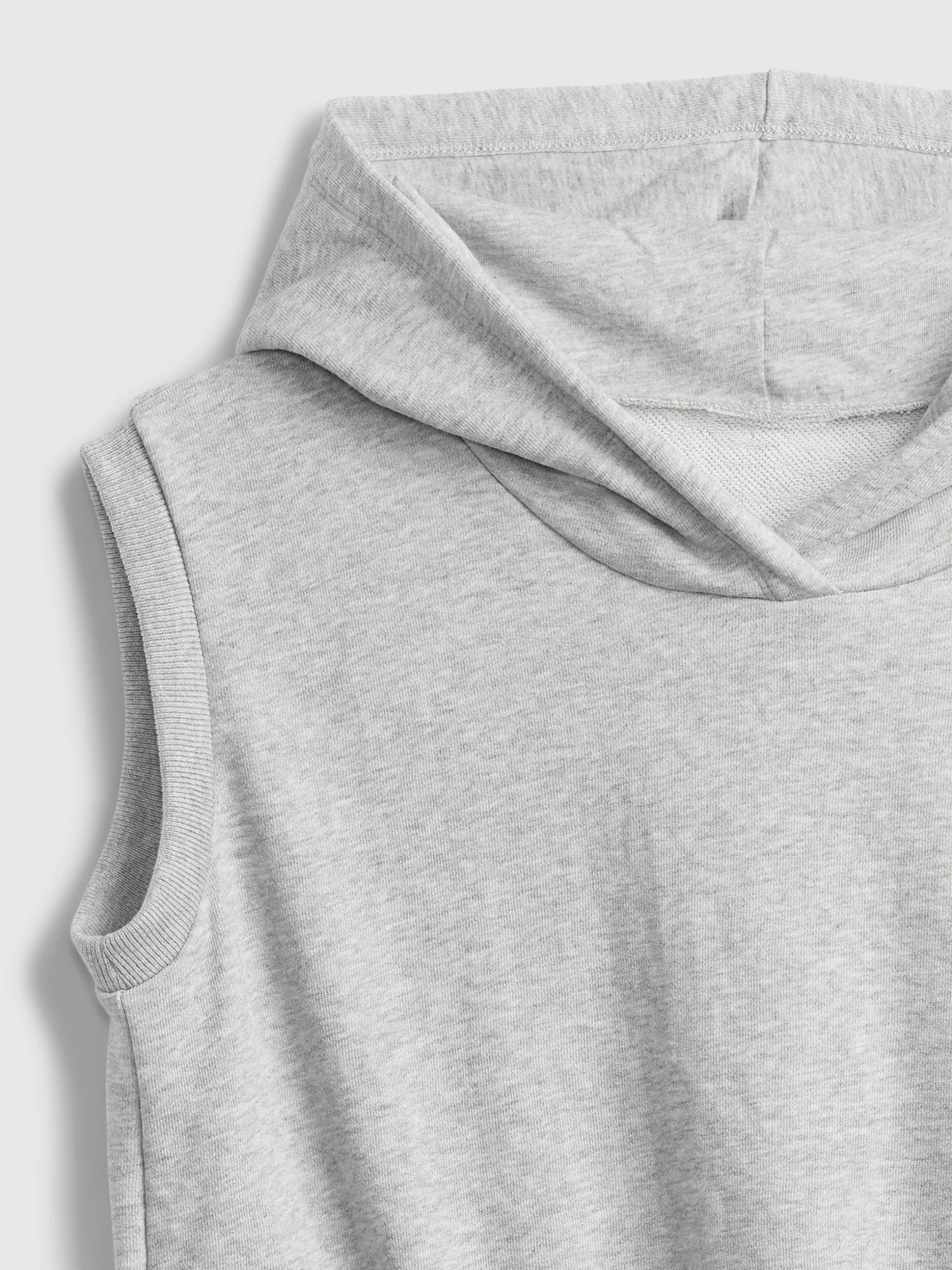 gap sleeveless hoodie