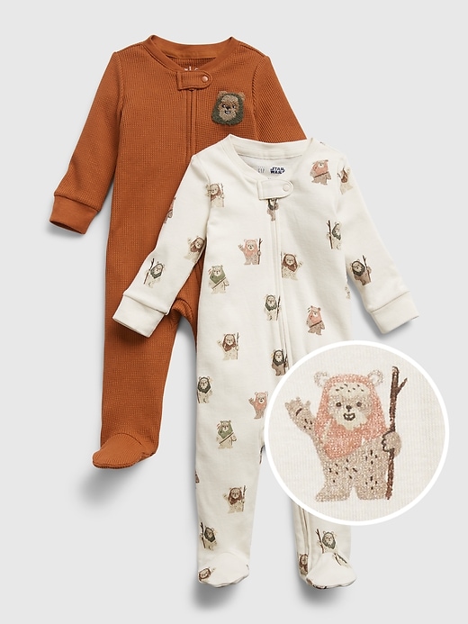 Image number 1 showing, babyGap &#124 Star Wars&#153 Graphic One-Piece (2-Pack)