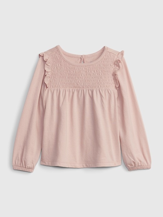 View large product image 1 of 1. Toddler Smocked Top