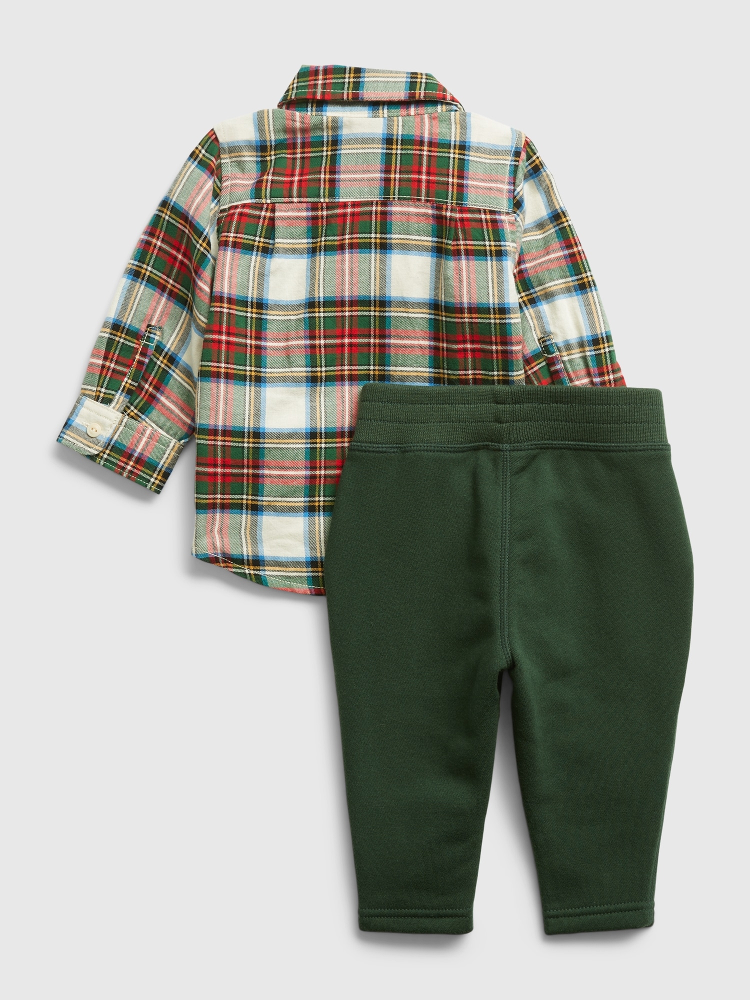 Baby Flannel Shirt Outfit Set | Gap