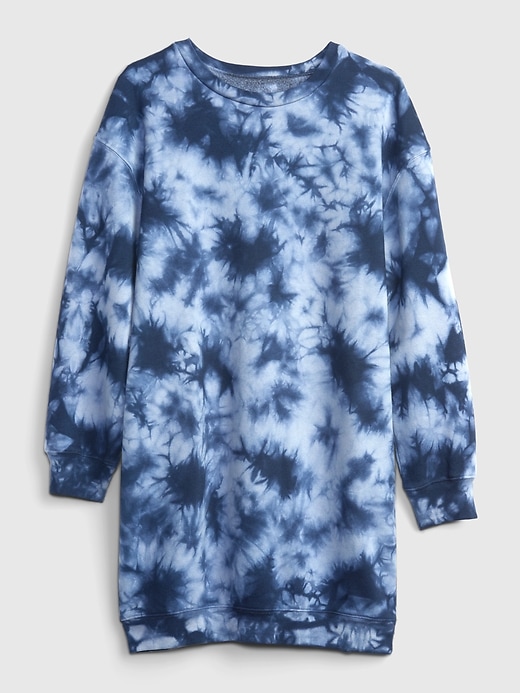 Image number 2 showing, Teen Tie-Dye Oversized Sweatshirt Dress