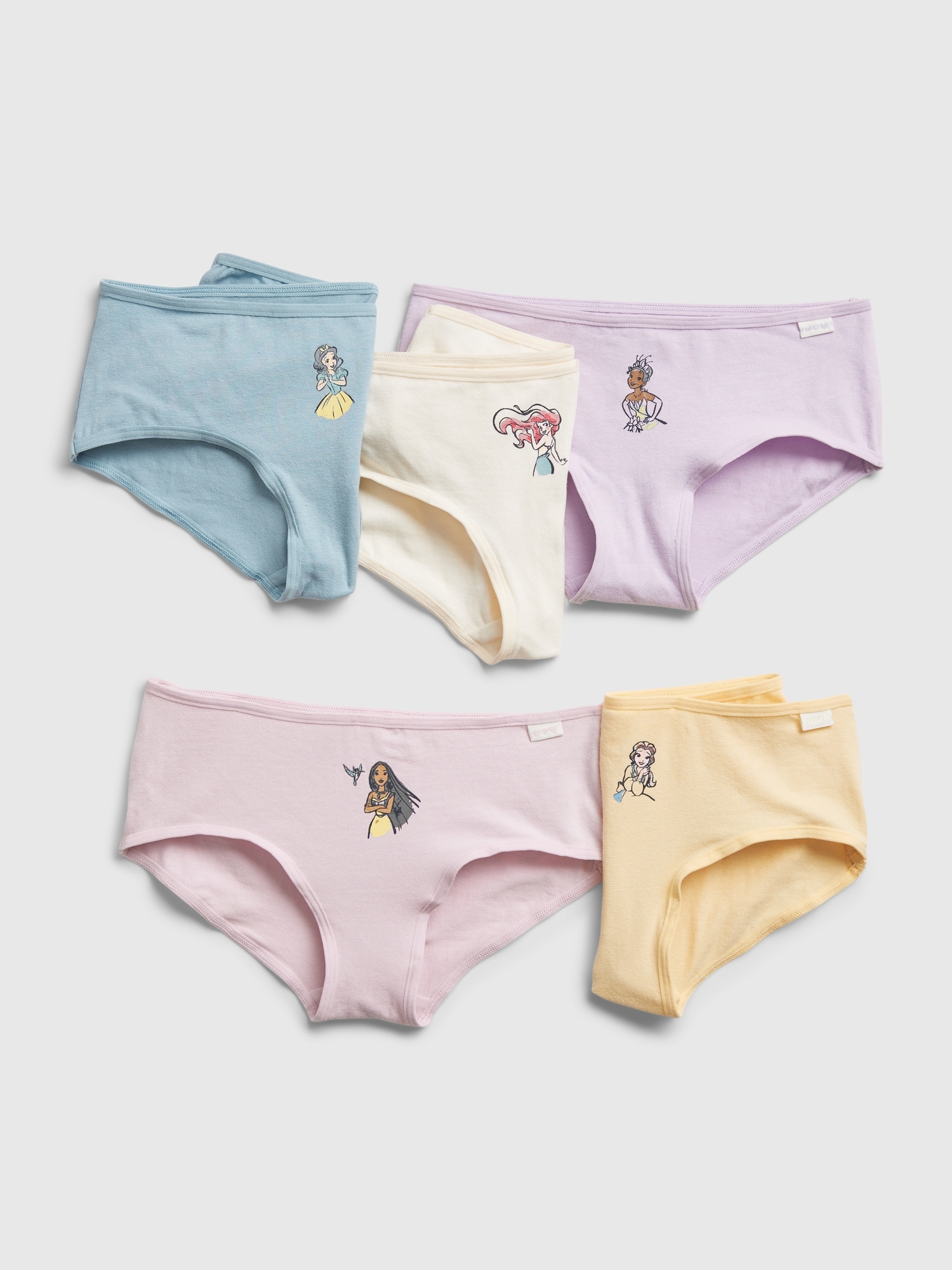 Toddler Girls' 3pk Disney Princess Underwear