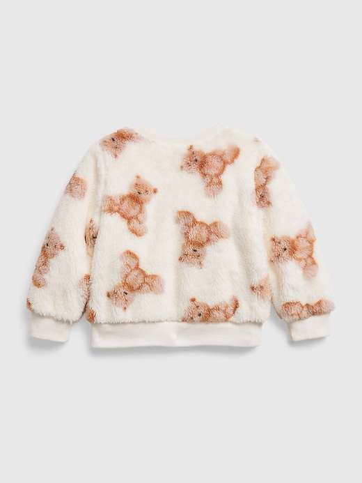 Image number 2 showing, Baby Sherpa Brannan Bear Print Outfit Set