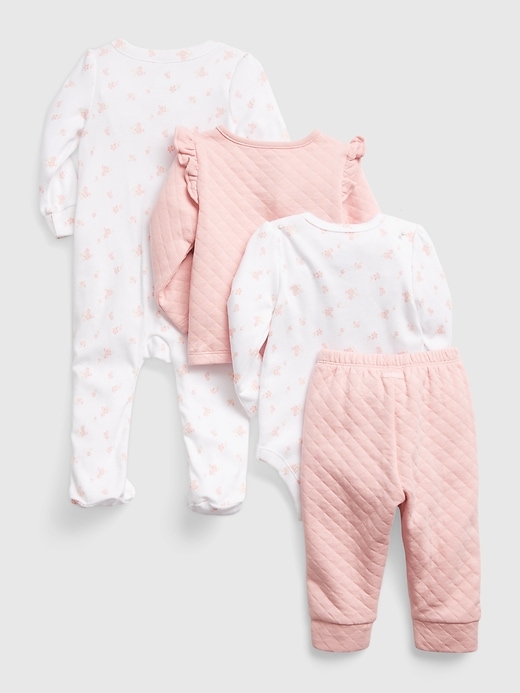 Image number 2 showing, Baby 100% Organic Cotton 5-Piece Gift Set