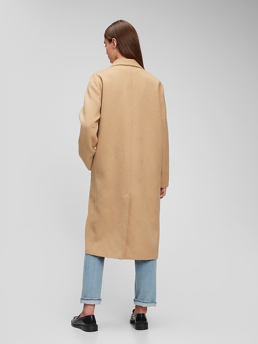 Image number 2 showing, Oversized Wool Coat