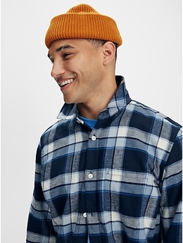 mens gap flannel