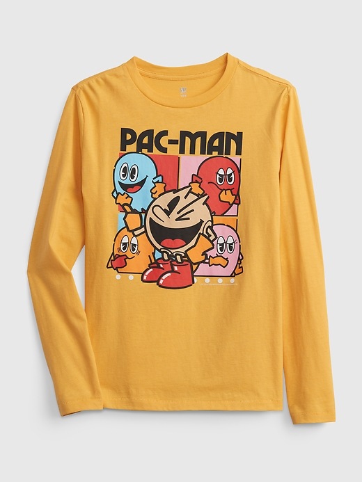 Image number 1 showing, GapKids &#124 Pac-Man 100% Organic Cotton Graphic T-Shirt