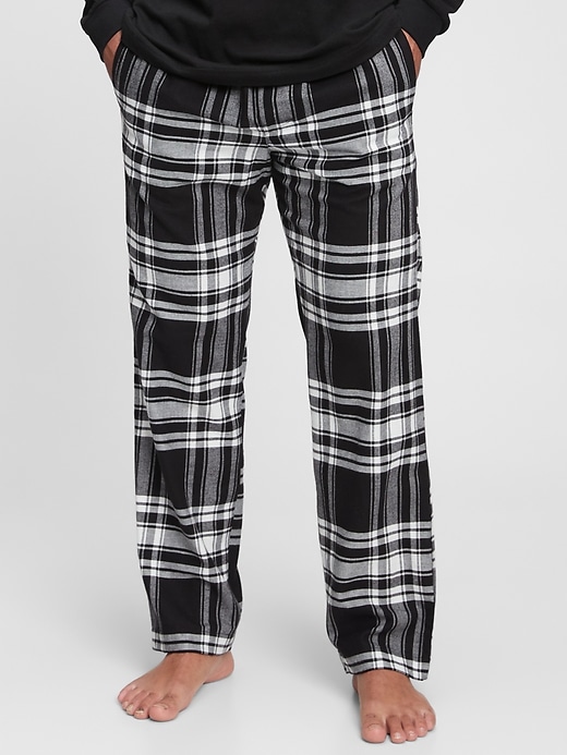 gap flannel pj pants