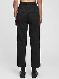 high rise carpenter pants gap