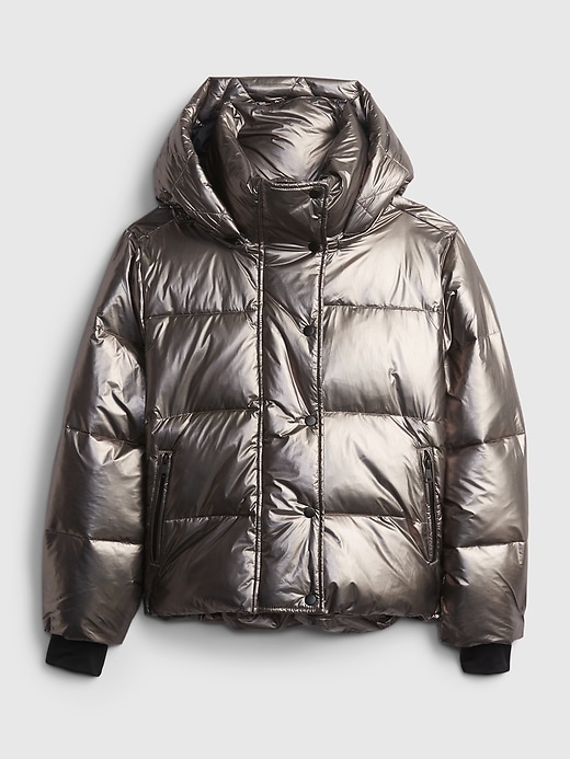Image number 8 showing, Heavyweight Cropped Oversized Puffer Jacket