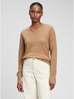 Textured V-Neck Sweater | Gap