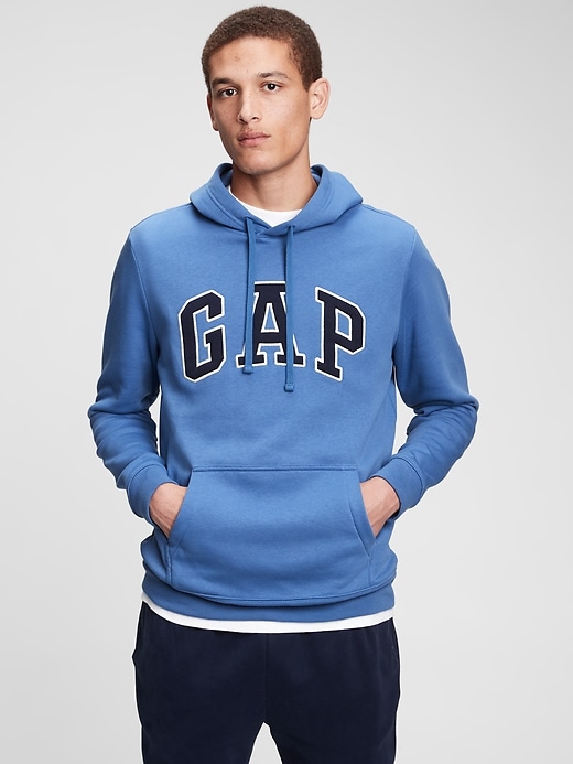 Gap Men's Logo Fleece Hoodie