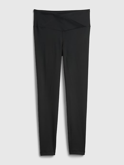 Image number 6 showing, GapFit Eclipse High Rise Crossover Full Length Leggings