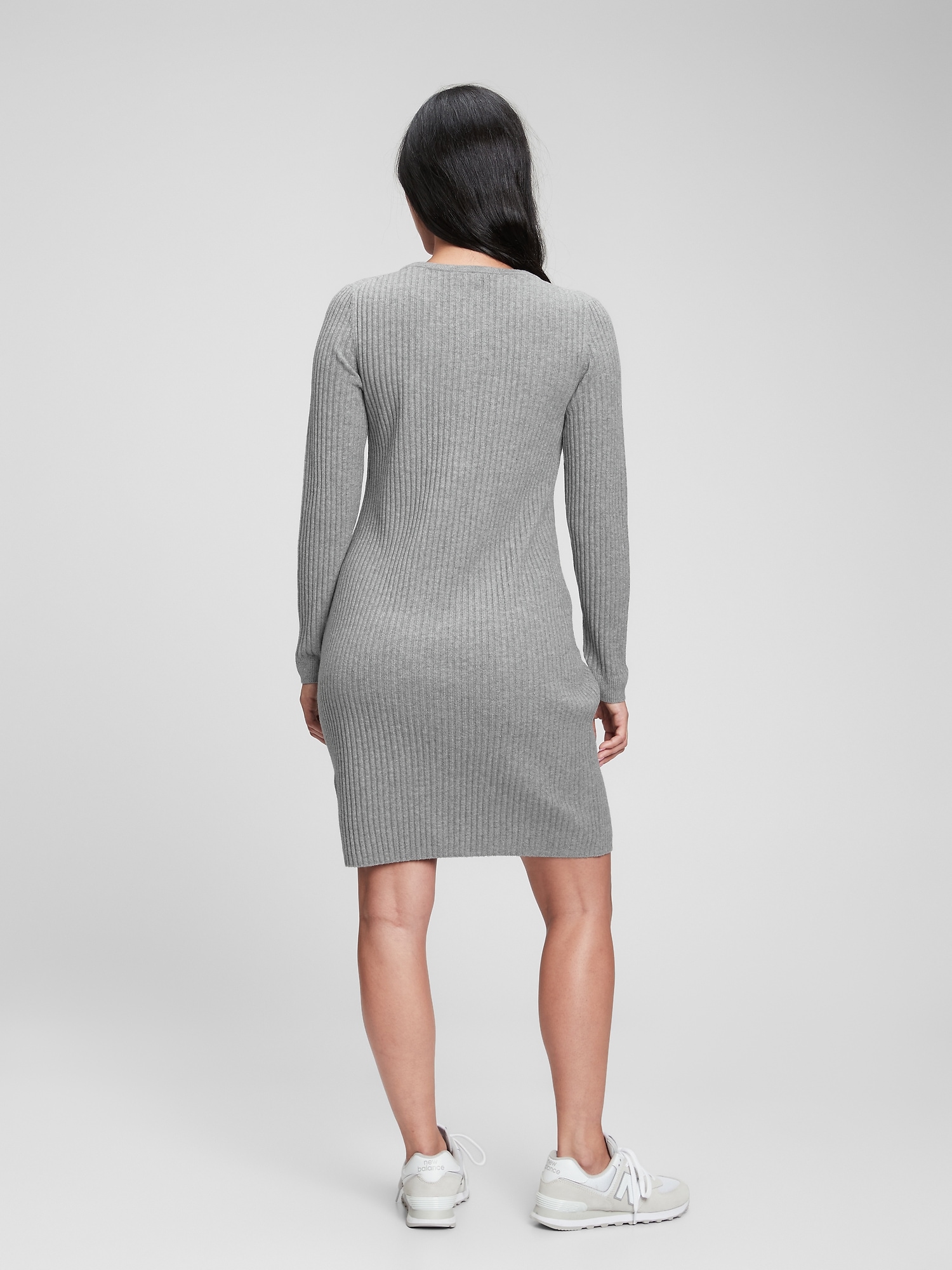 gap grey sweater dress