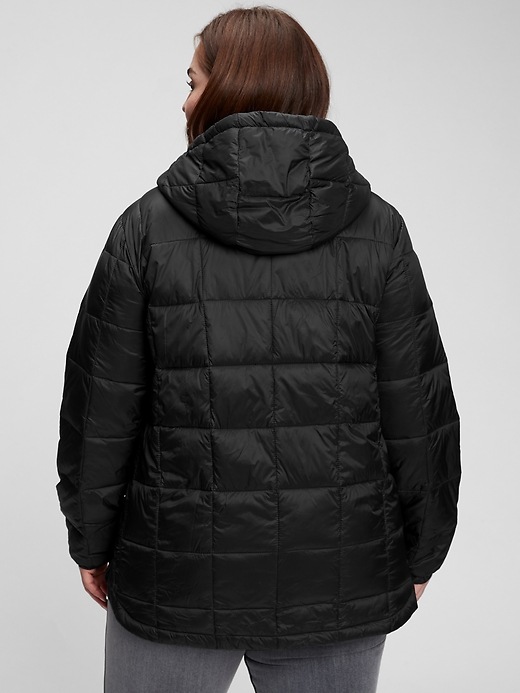 Image number 2 showing, 100% Recycled Nylon Relaxed Lightweight Puffer Jacket