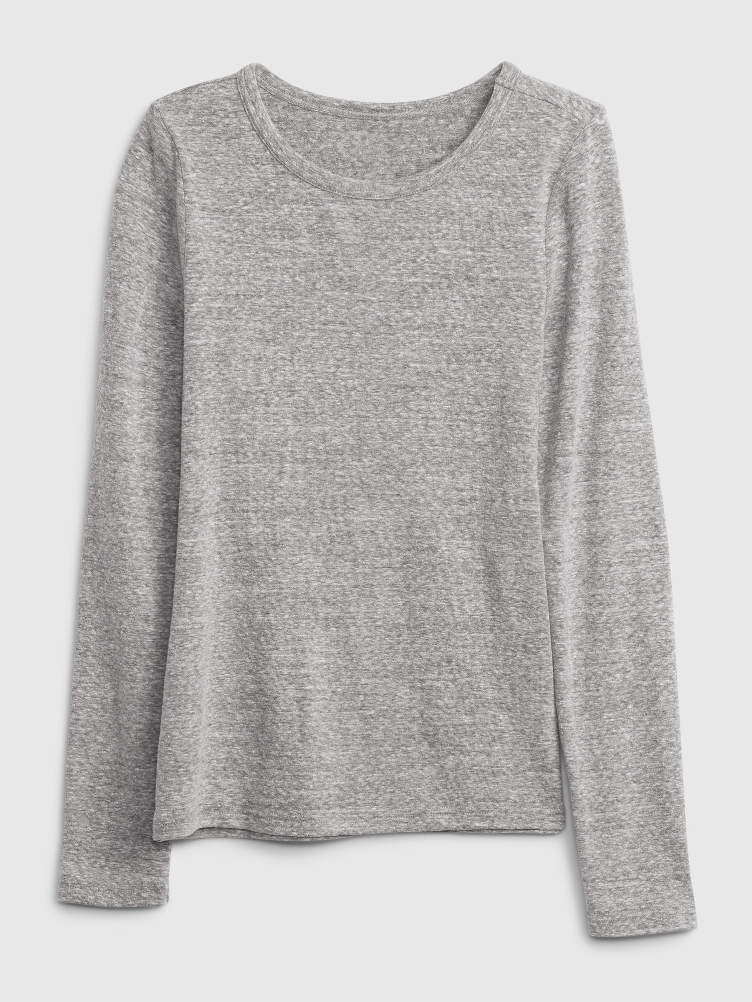 Jersey Knit Crewneck Long Sleeve T-Shirt | Gap