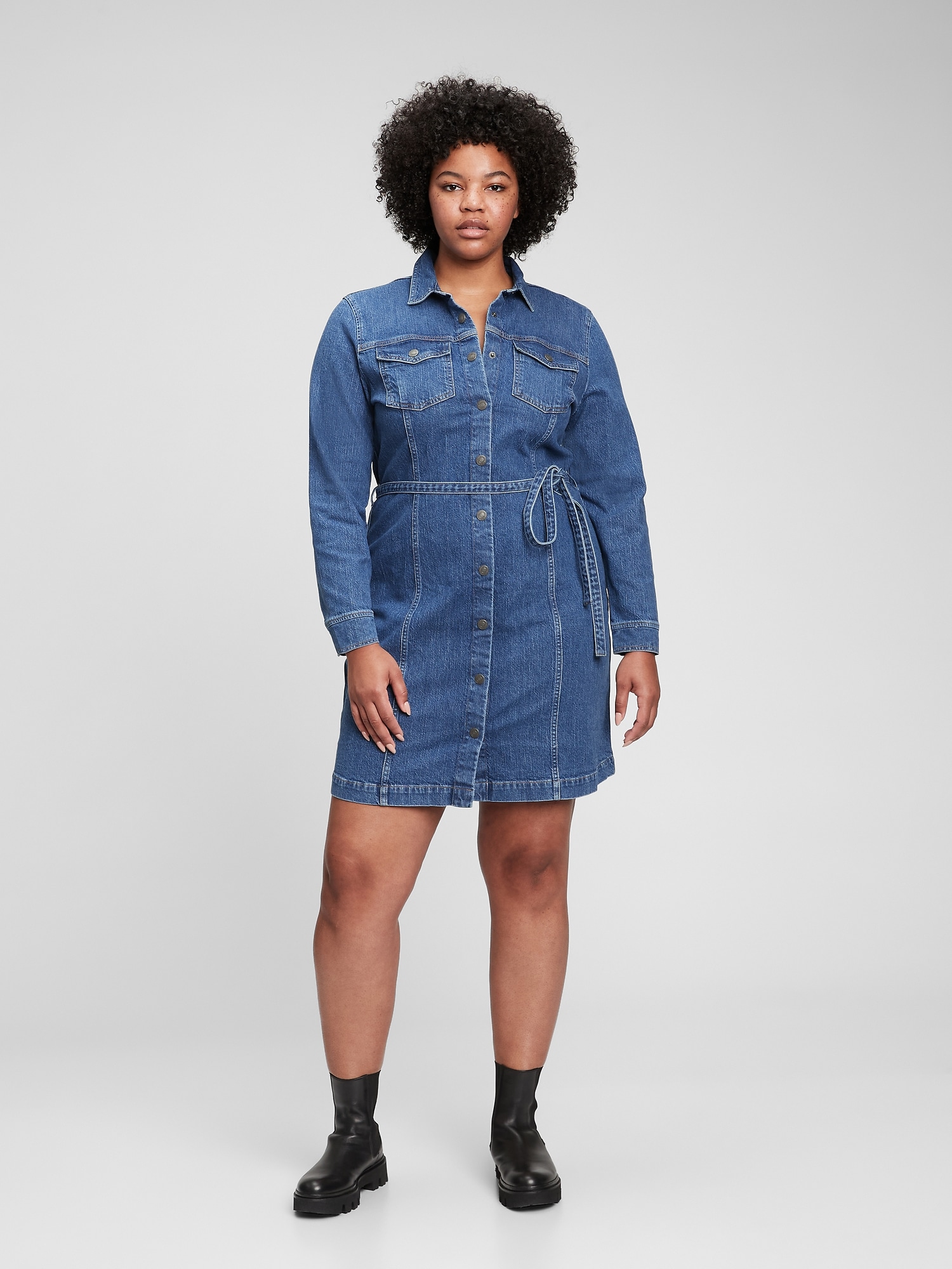 Gap hotsell denim dress