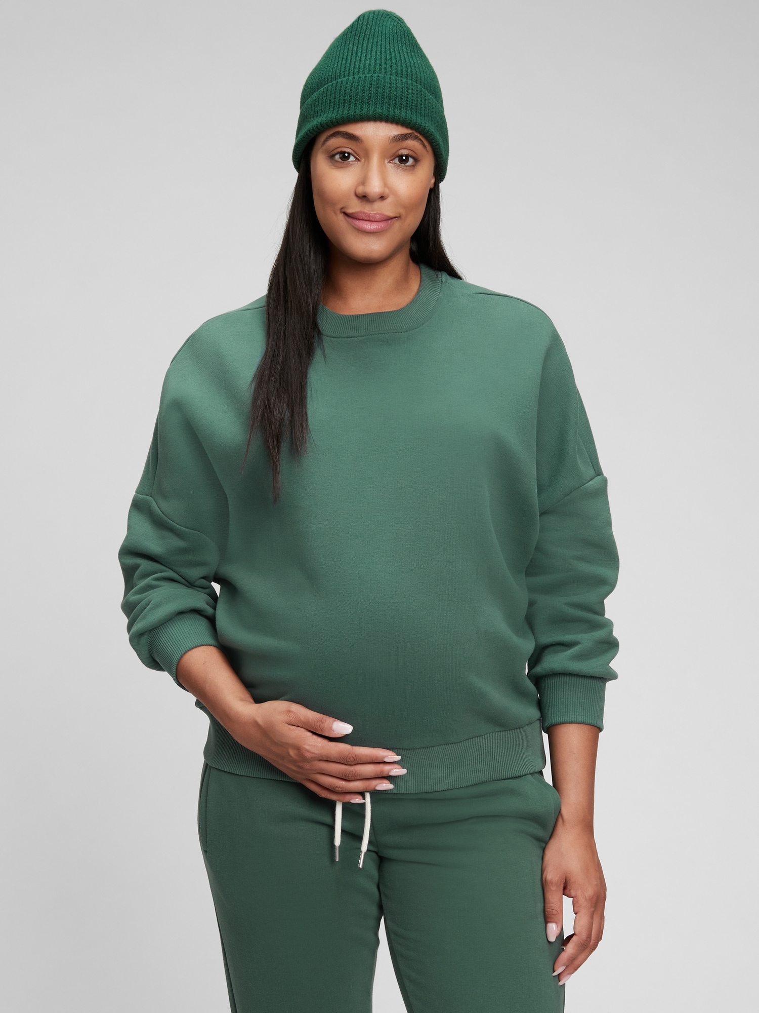 Maternity Crewneck Sweatshirt