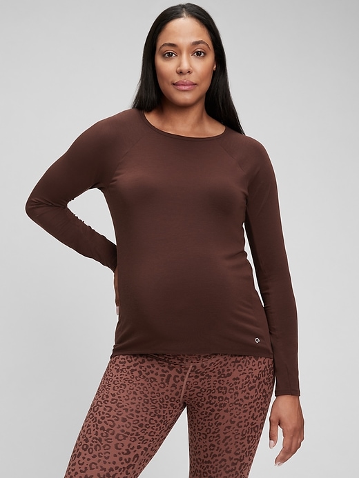 Gap - Maternity 100% Cotton Green Teal Short Sleeve T-Shirt Size M ( Maternity) - 46% off