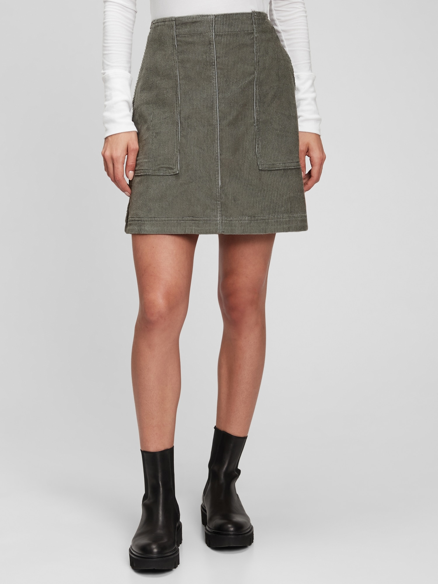 Utility Corduroy Mini Skirt | Gap