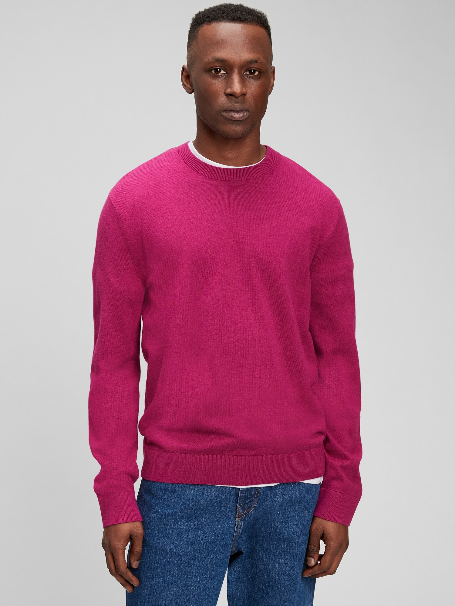 gap mainstay crewneck sweater