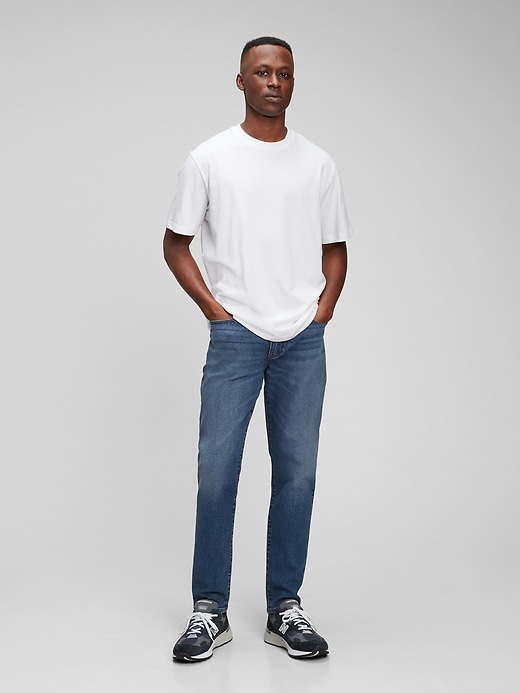 GAP Mens Soft High Stretch Skinny Fit Jeans, Dark Wash Indigo, 31W