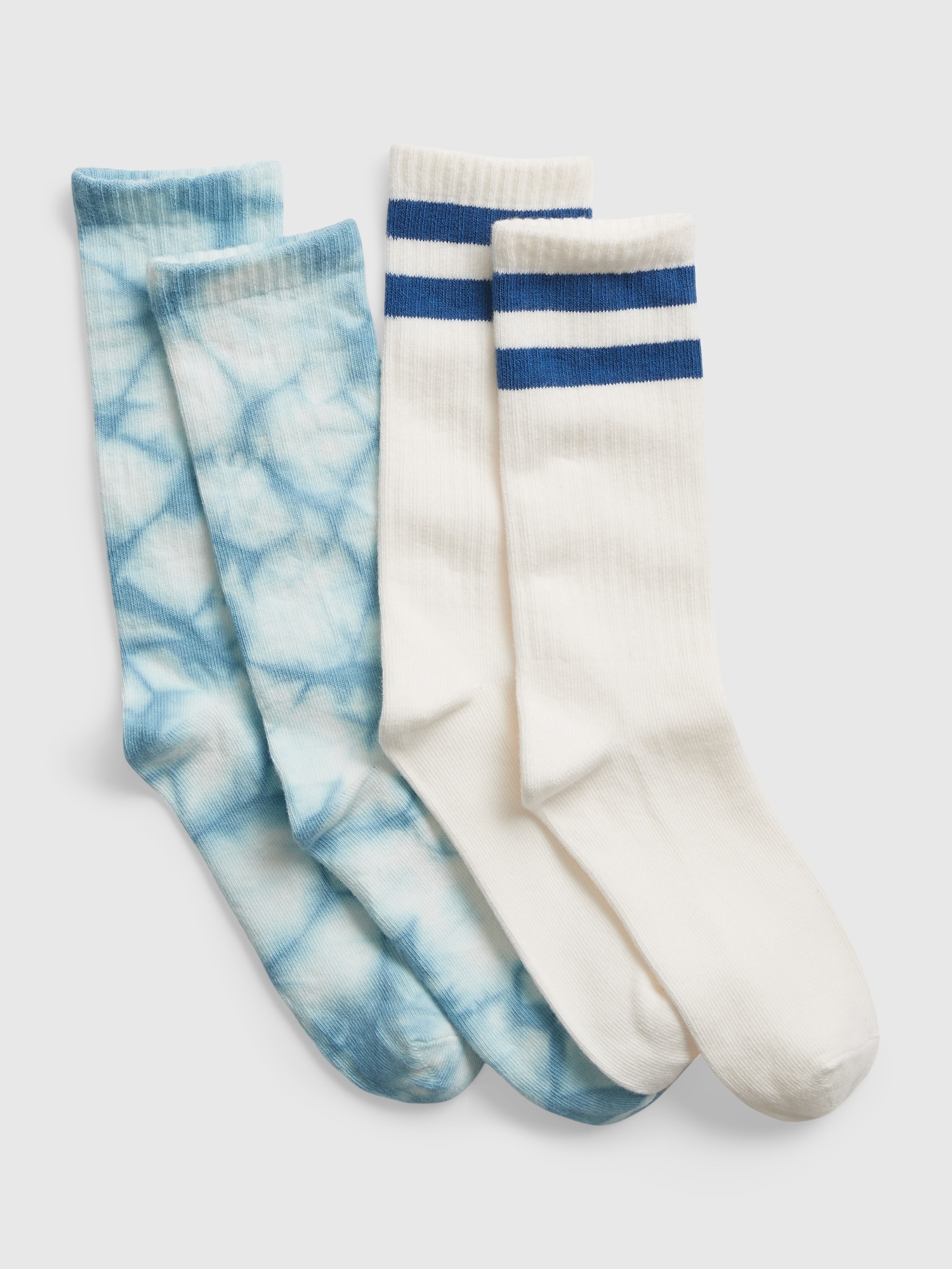 Kids Printed Tube Socks (2-Pack) | Gap