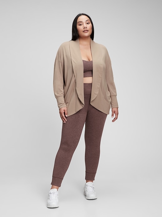 Lenzing Modal Gapfit Wrap Front Cardigan Gap