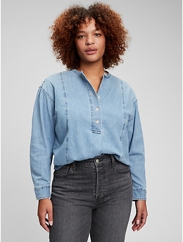 gap womens button down