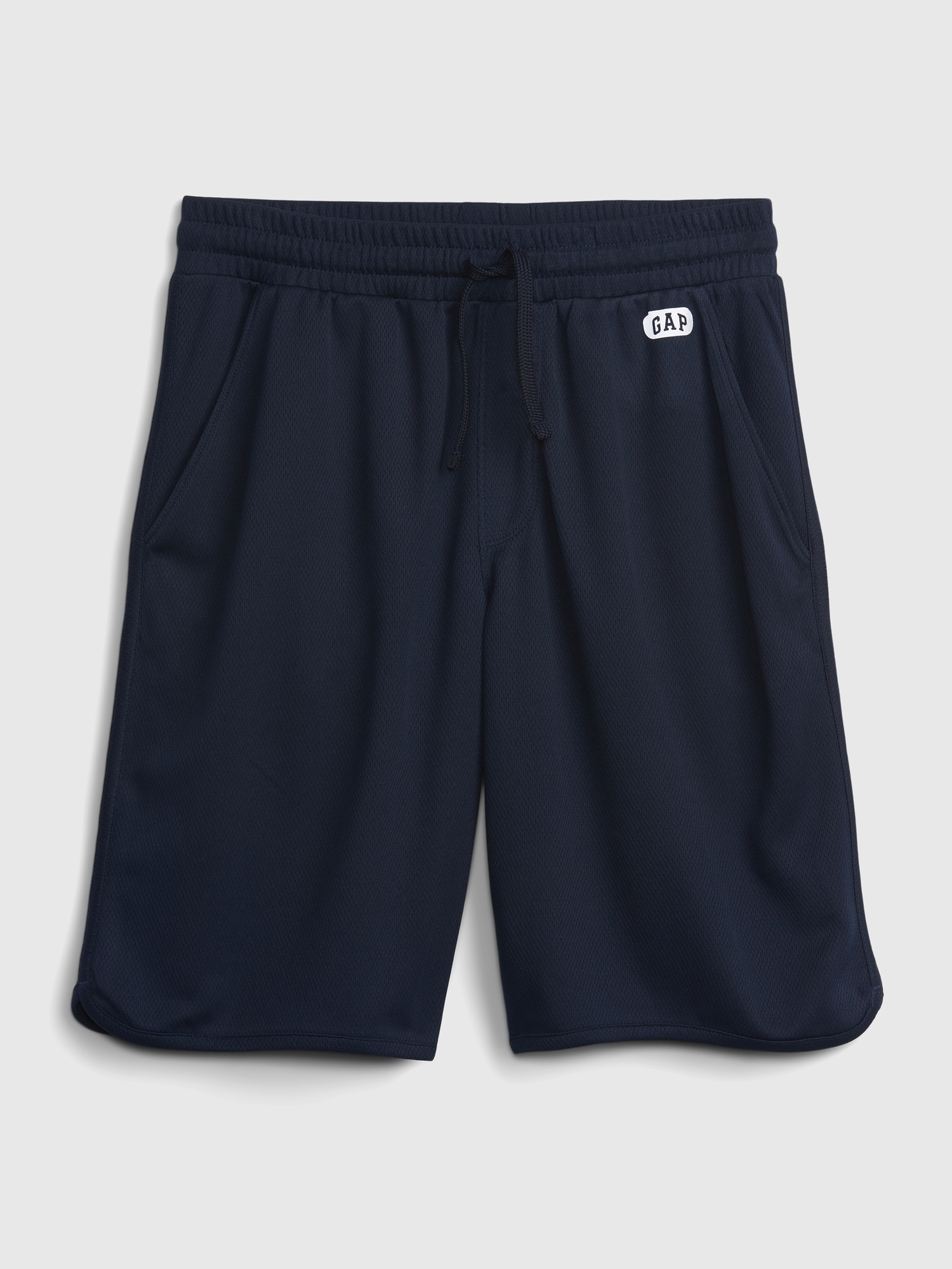 Gap Fit Kids Mesh Pull-On Shorts blue. 1