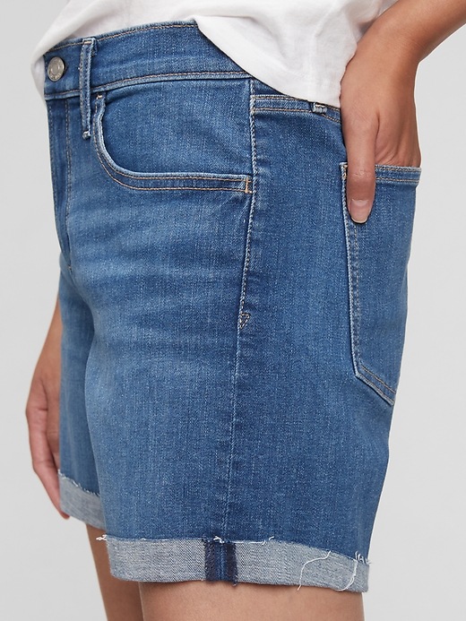 Image number 3 showing, Gen Good 5" Mid Rise Denim Shorts with Washwell