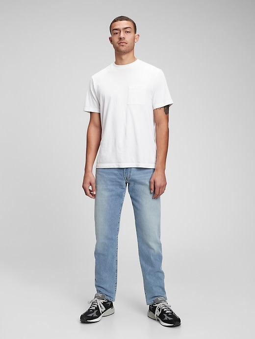 Image number 1 showing, Everyday Straight Jeans in GapFlex