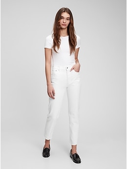 gap ladies white jeans