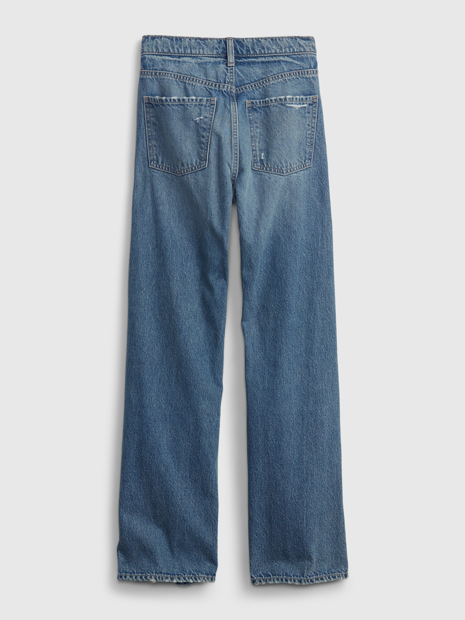 Teen Low Rise Wide Stride Jeans with Washwell | Gap