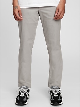 gap khakis lived in straight stretch