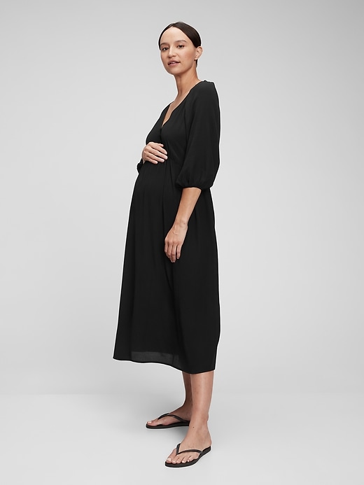 Image number 3 showing, Maternity Midi Dress