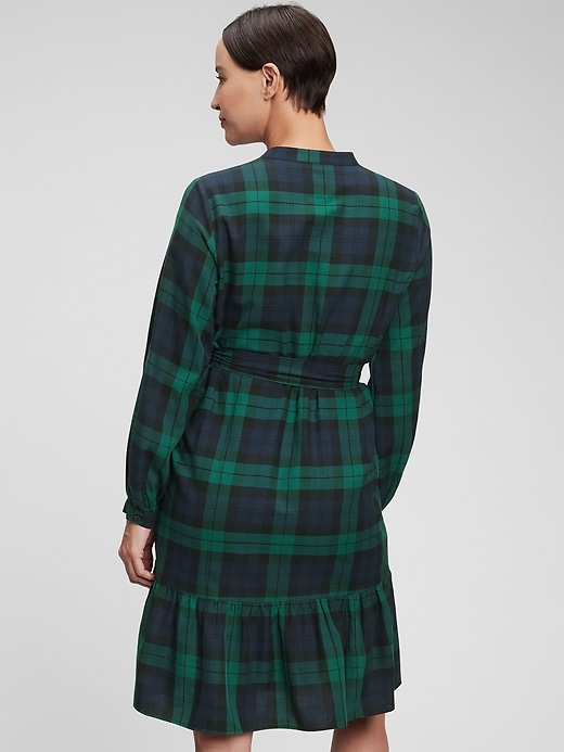 Image number 2 showing, Maternity Flannel Dress