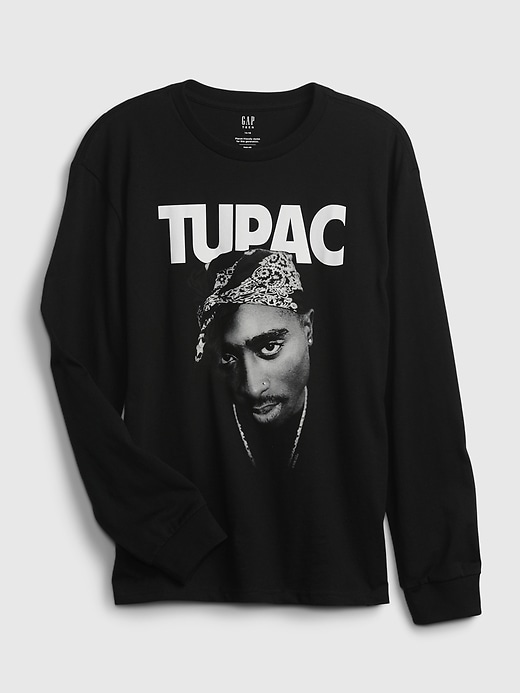 Image number 2 showing, Teen Tupac 100% Organic Graphic T-shirt