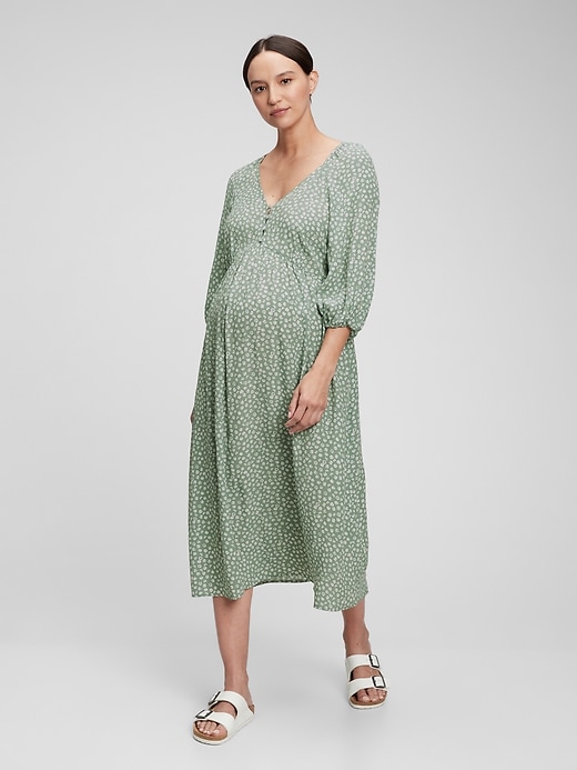 Image number 6 showing, Maternity Midi Dress