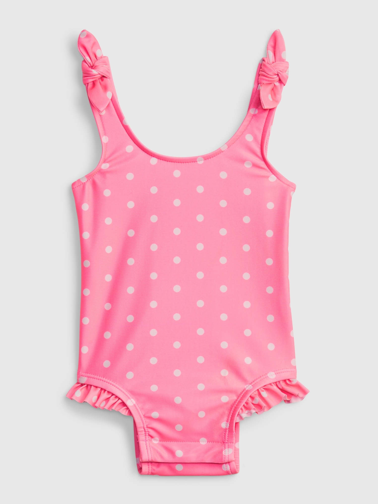 Baby Recycled Polka Dot Swim One-Piece | Gap