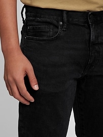 Gap Slim Fit Jeans With Gapflex - Worn Dark – Line Up Shop