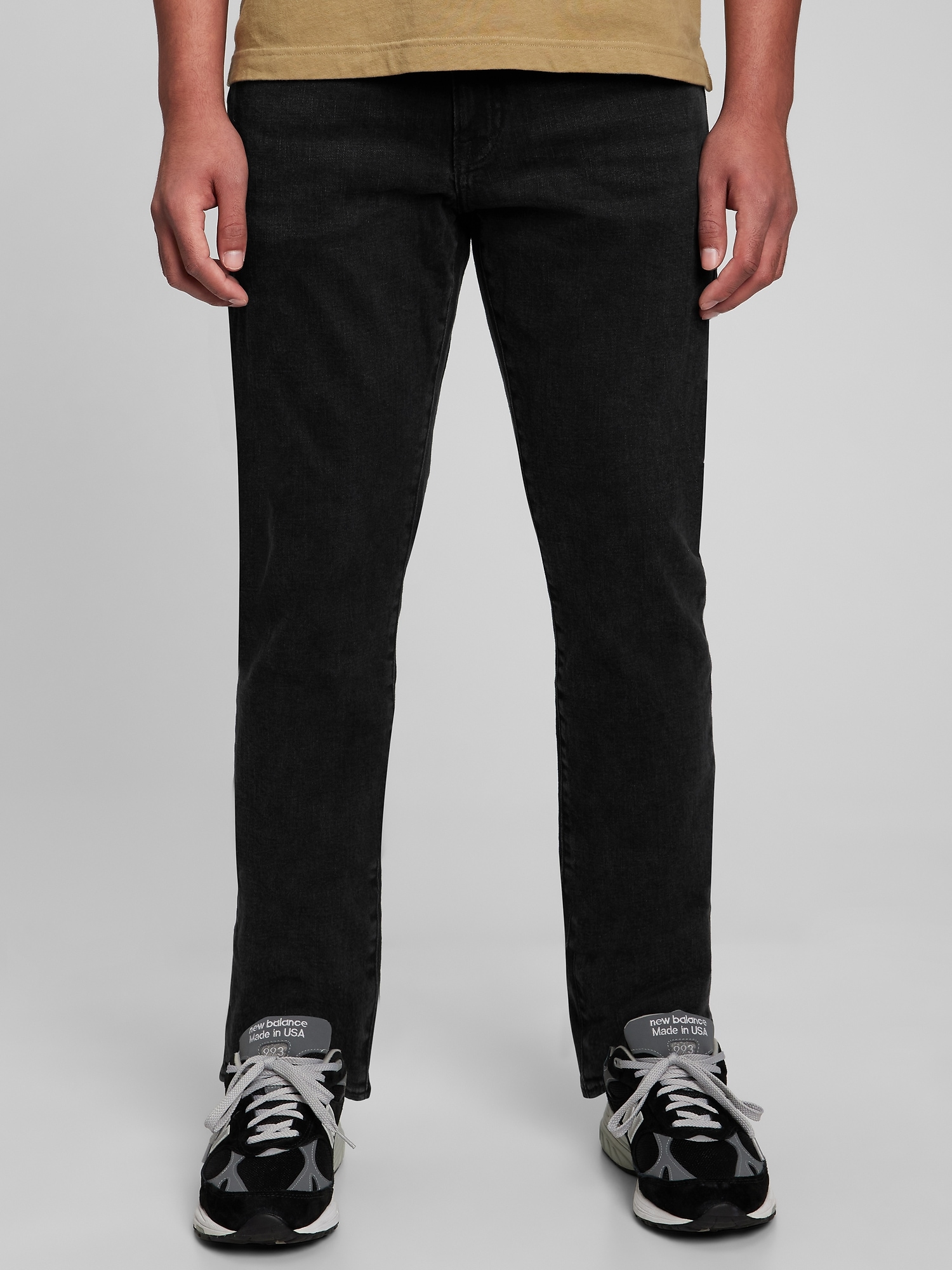 Gap Slim Jeans in GapFlex black. 1