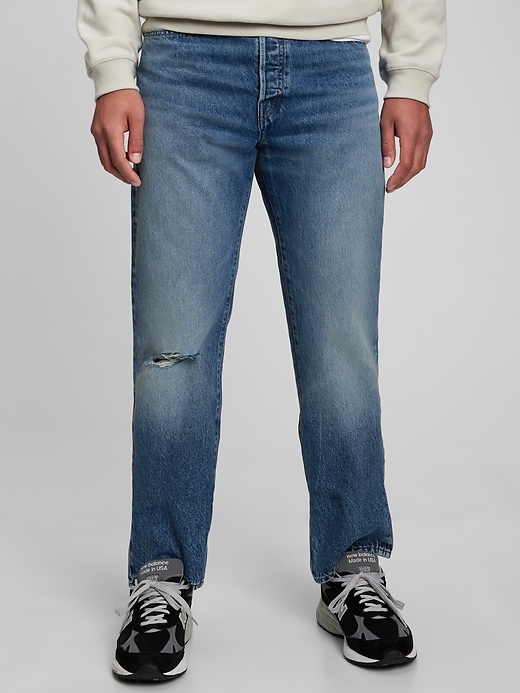 Image number 3 showing, Button Fly '90s Original Straight Fit Jeans